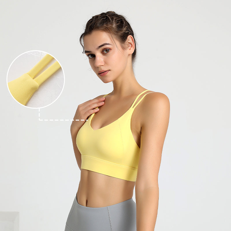 EMY22-164 fitness sport bra workout top of women vest