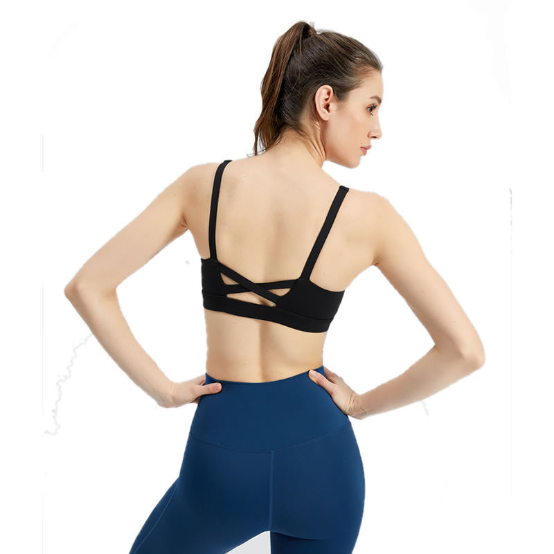21-060top Big brand yoga clothes for women to slim down, breathe and show their figure