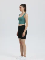 sprort007 水镜绿 yoga tank top side