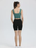 sprort007 水镜绿 yoga tank top back