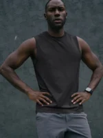 Men's Performance Muscle Tee 008 Black