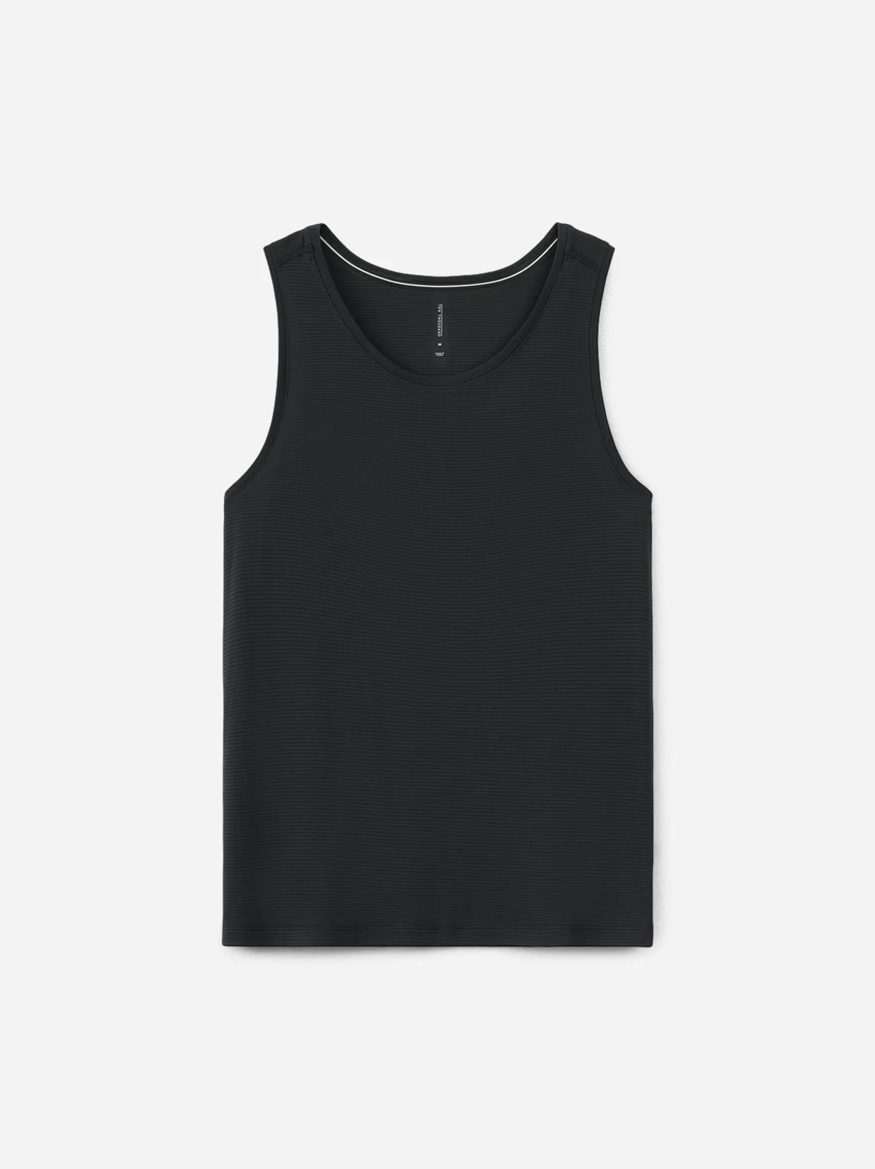 enjoy-men-sportswear-011-color01-front Men's Lightweight Training Tank 011 Black