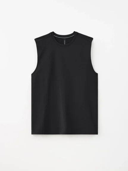 Men's Breathable Muscle Tee 019 Black
