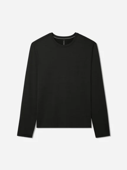 Men's Performance Long Sleeve Shirt 029 Black