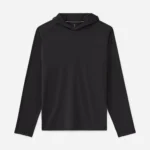 Men's Utility Training Hooded Shirt 040 Black