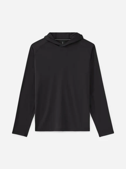 Men's Utility Training Hooded Shirt 040 Black