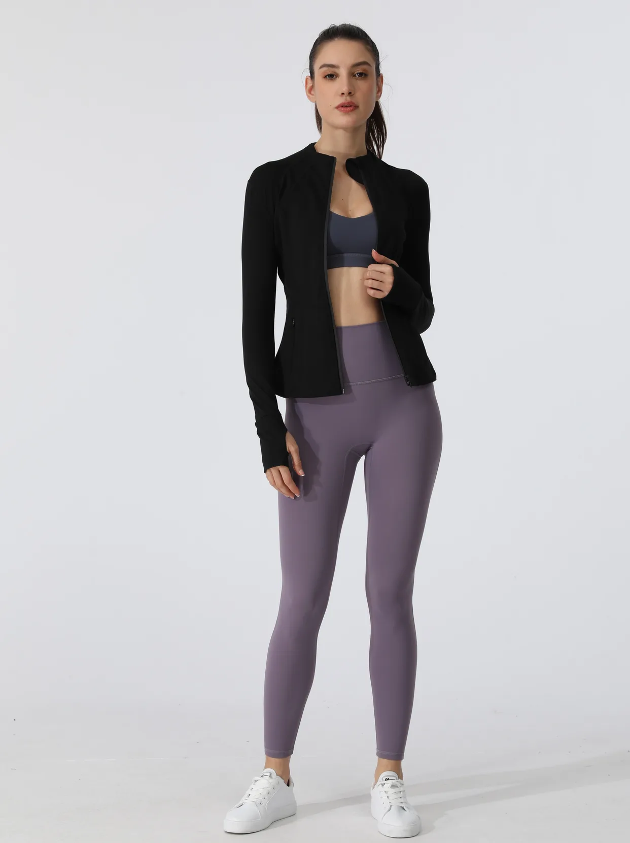 enjoy-yoga-jackets-073-color01-001 sprort073 黑色