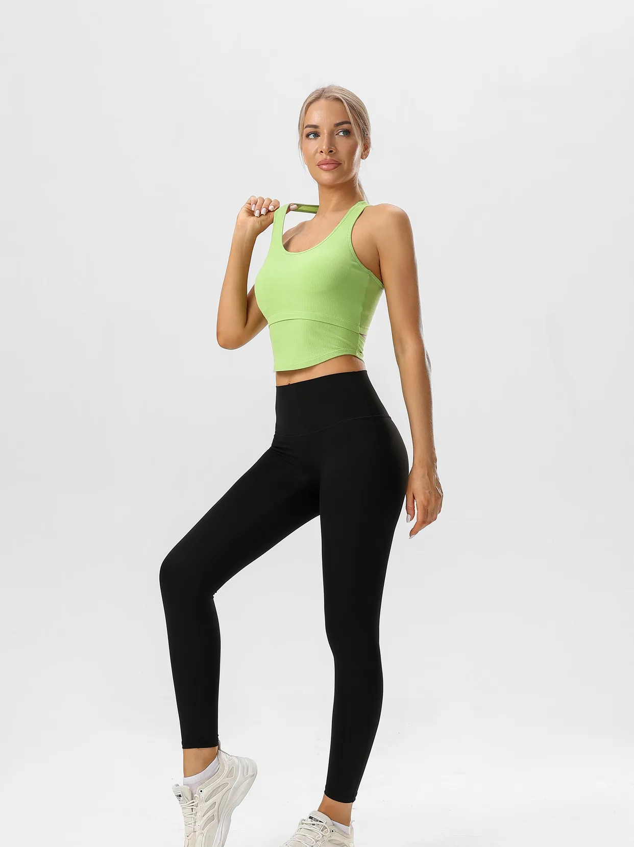 enjoy-yoga-vest-187-color01-001 sprort187 草绿色