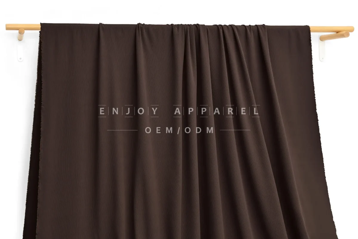 DM09-014 — Recycled Nylon Cotton-Feel Rib Fabric