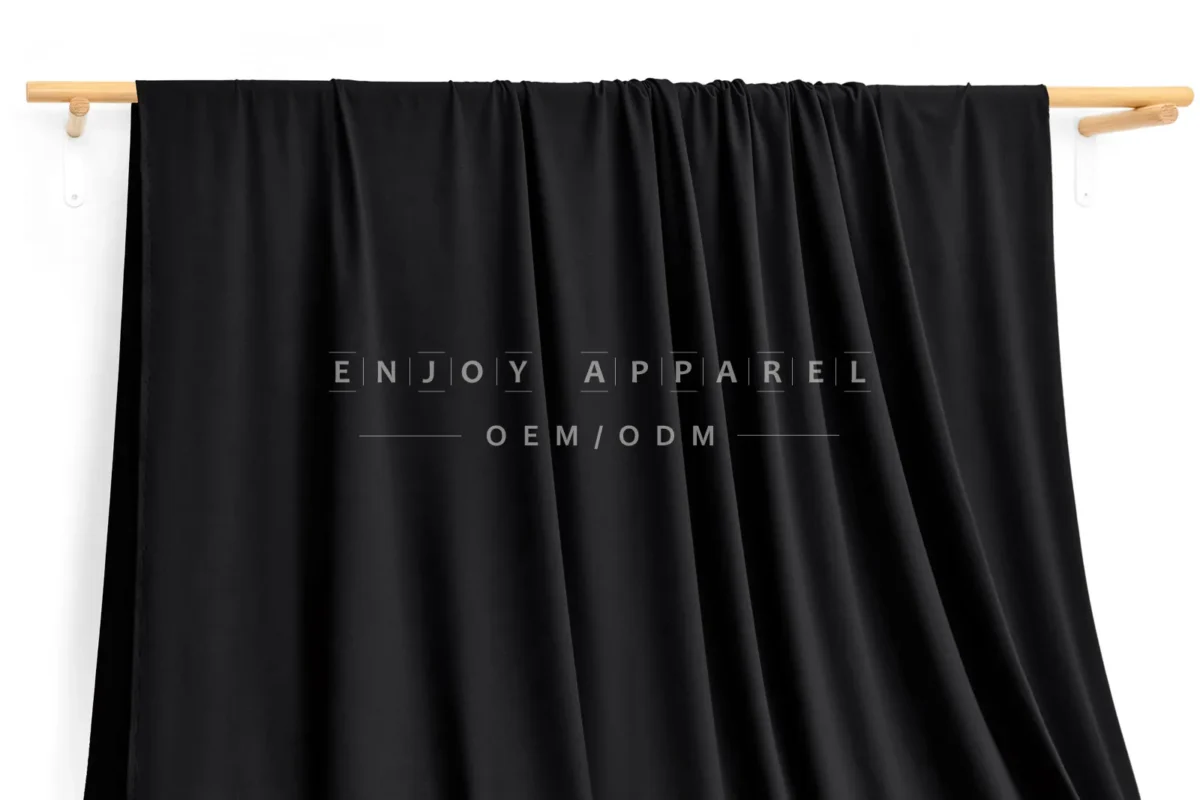 DL0045 — Washed Polyester Spandex Interlock Fabric