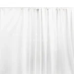 JL01-044 — Lustrous Warp Knit Nylon Spandex Fabric — hanging fabric on wooden bar