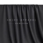 DL0044 — Recycled Spacer Fabric — hanging fabric on wooden bar