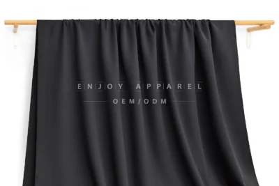 DL0044 — Recycled Spacer Fabric — hanging fabric on wooden bar