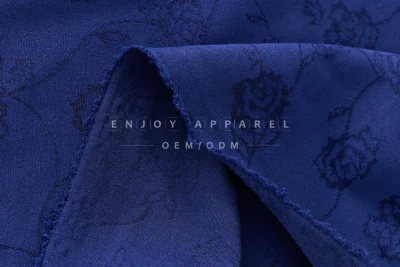JL04-001 — Rose Jacquard Nylon Spandex Fabric — detail 5