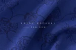 JL04-001 — Rose Jacquard Nylon Spandex Fabric — detail 7