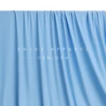 JL0086 — Matte Weft Knit Nylon Spandex Fabric — hanging fabric on wooden bar